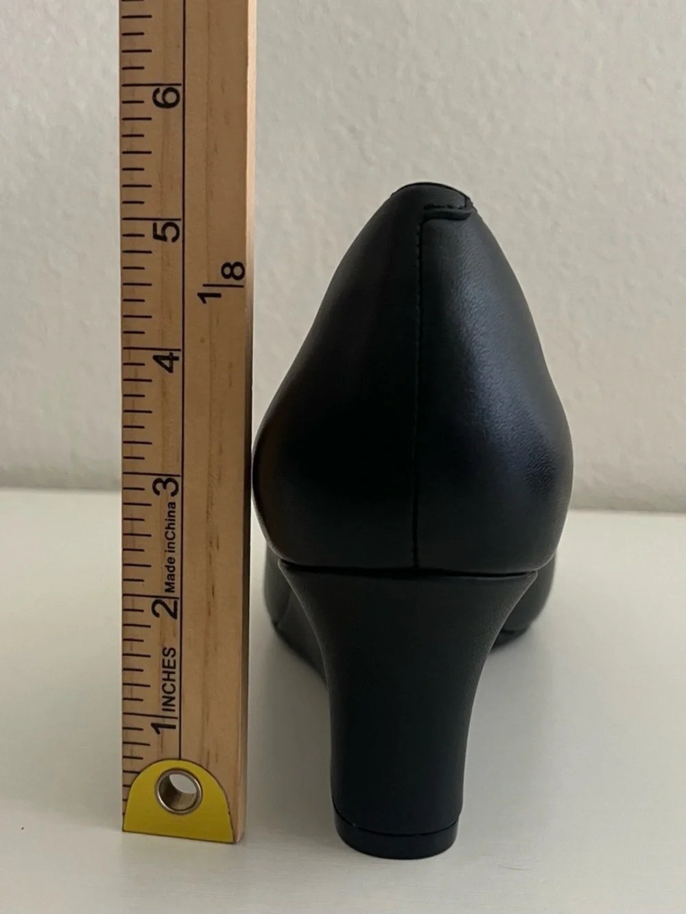 Clarks Ultimate Comfort Classic Black Wedge Pumps - Women's Dress Wedges 10W